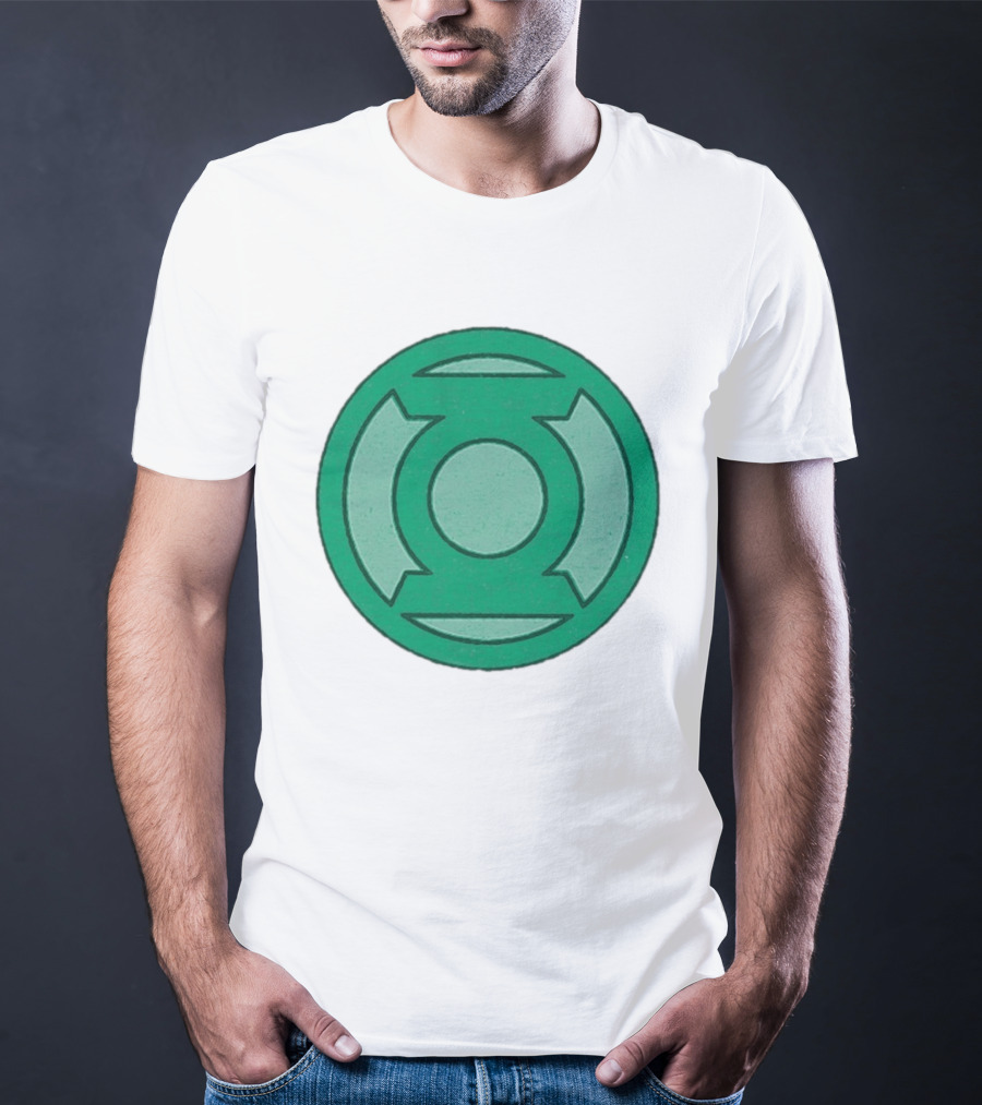 Green Lantern Corps Symbol Comics Hand Me Down T-Shirt