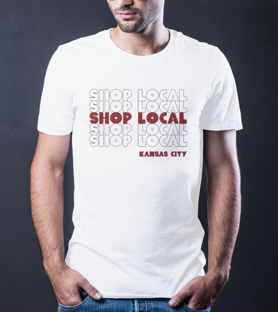 Shop Local Kansas City Bold Ash T-Shirt