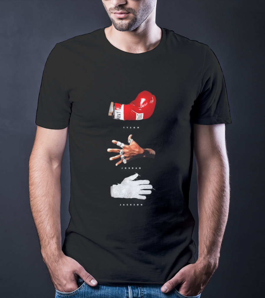 Michael Tyson Jordan Jackson Glove And Rings T-Shirt