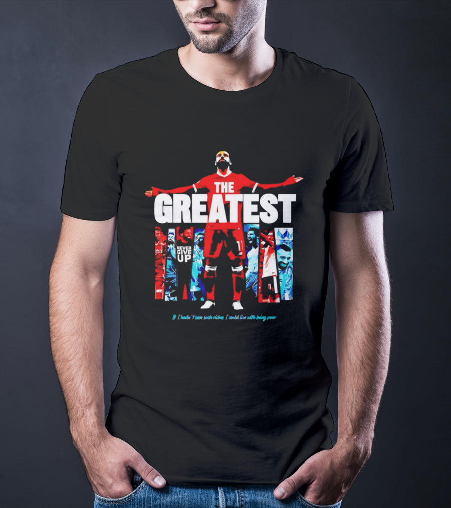 Mohamed Salah The Greatest Liverpool Football Icon Riches T-Shirt