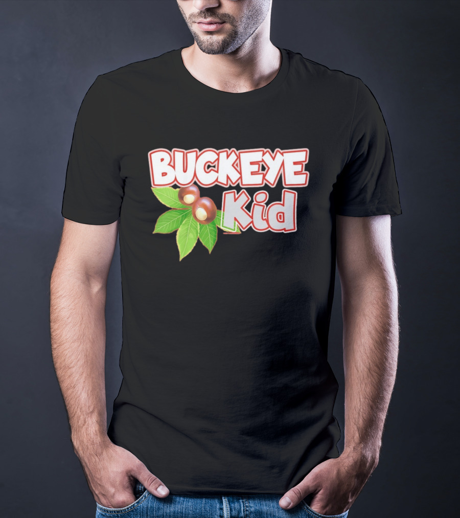 Buckeye Kid Ohio Tree Nut Leaf Home T-Shirt