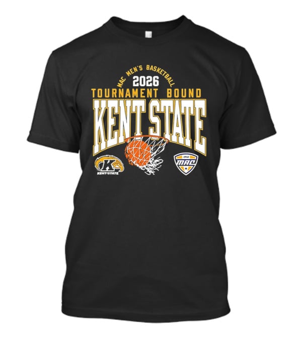 Kent State Golden Flashes MAC 2026 Men's Basketball Tournament Bound T-Shirt