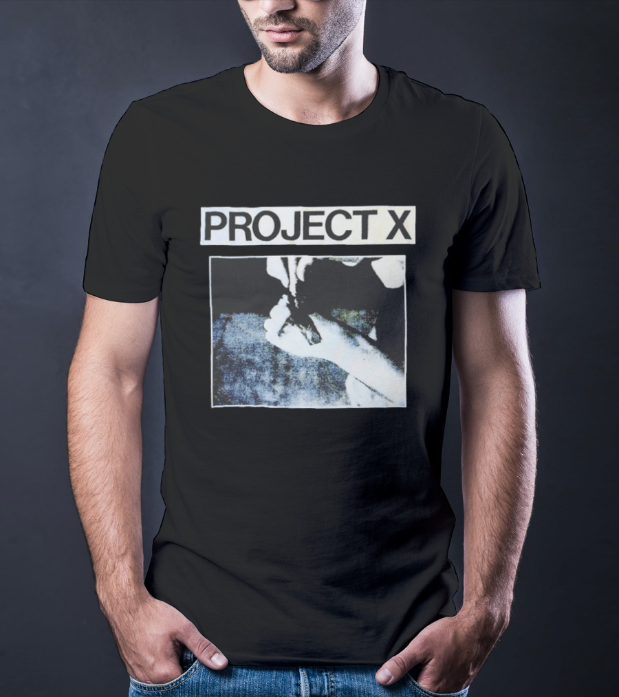 Project X Straight Edge Hardcore Revenge Image T-Shirt