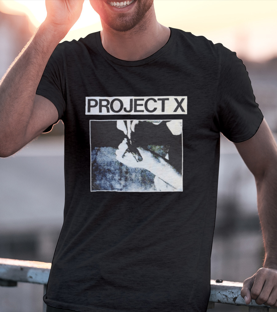 Project X Straight Edge Hardcore Revenge Image T-Shirt