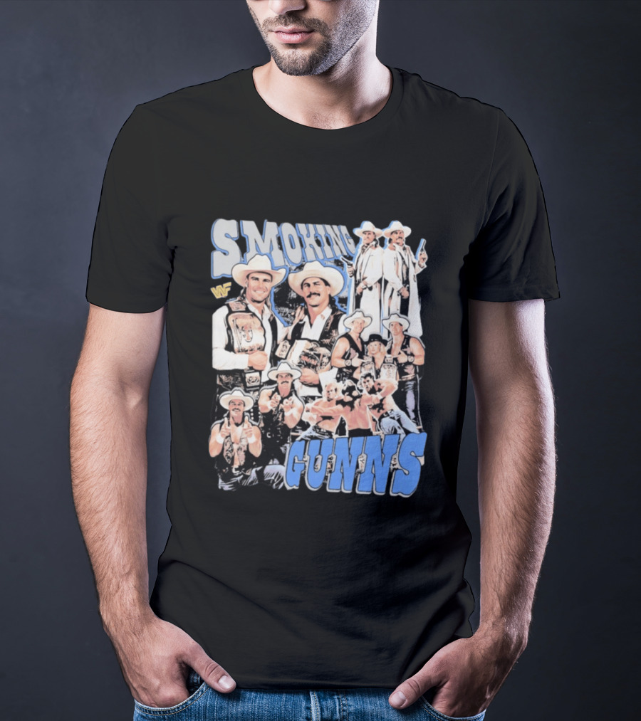 Smoking Gunns WWF Championship Tag Team Cowboys T-Shirt