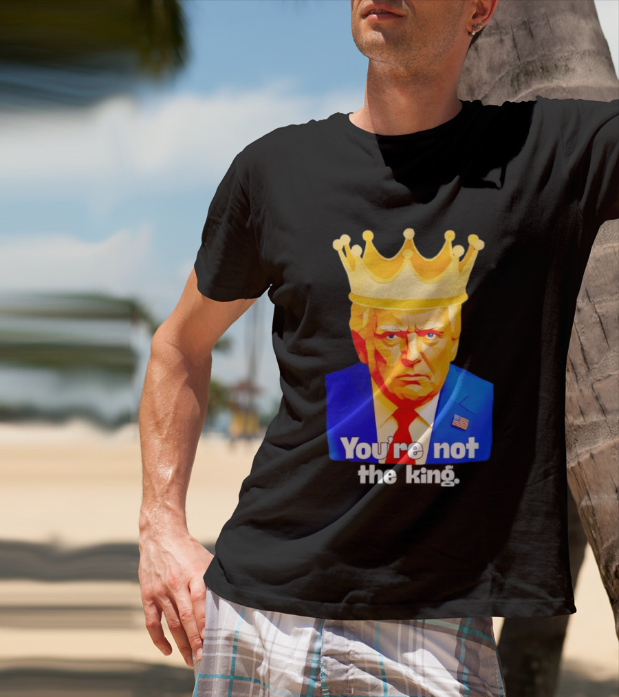 You're Not The King Crown Satire T-Shirt