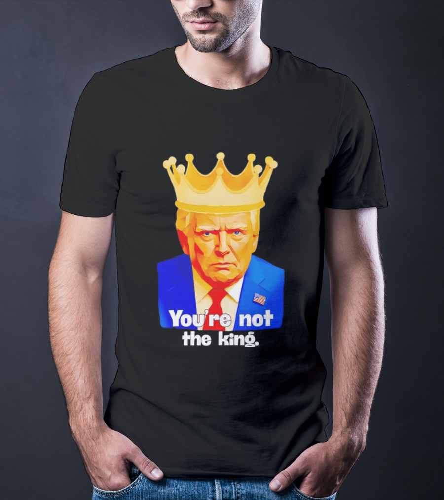 You're Not The King Crown Satire T-Shirt