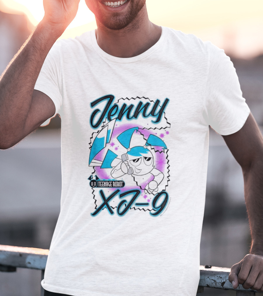 Jenny XJ 9 My Life As A Teenage Robot Airbrush T-Shirt