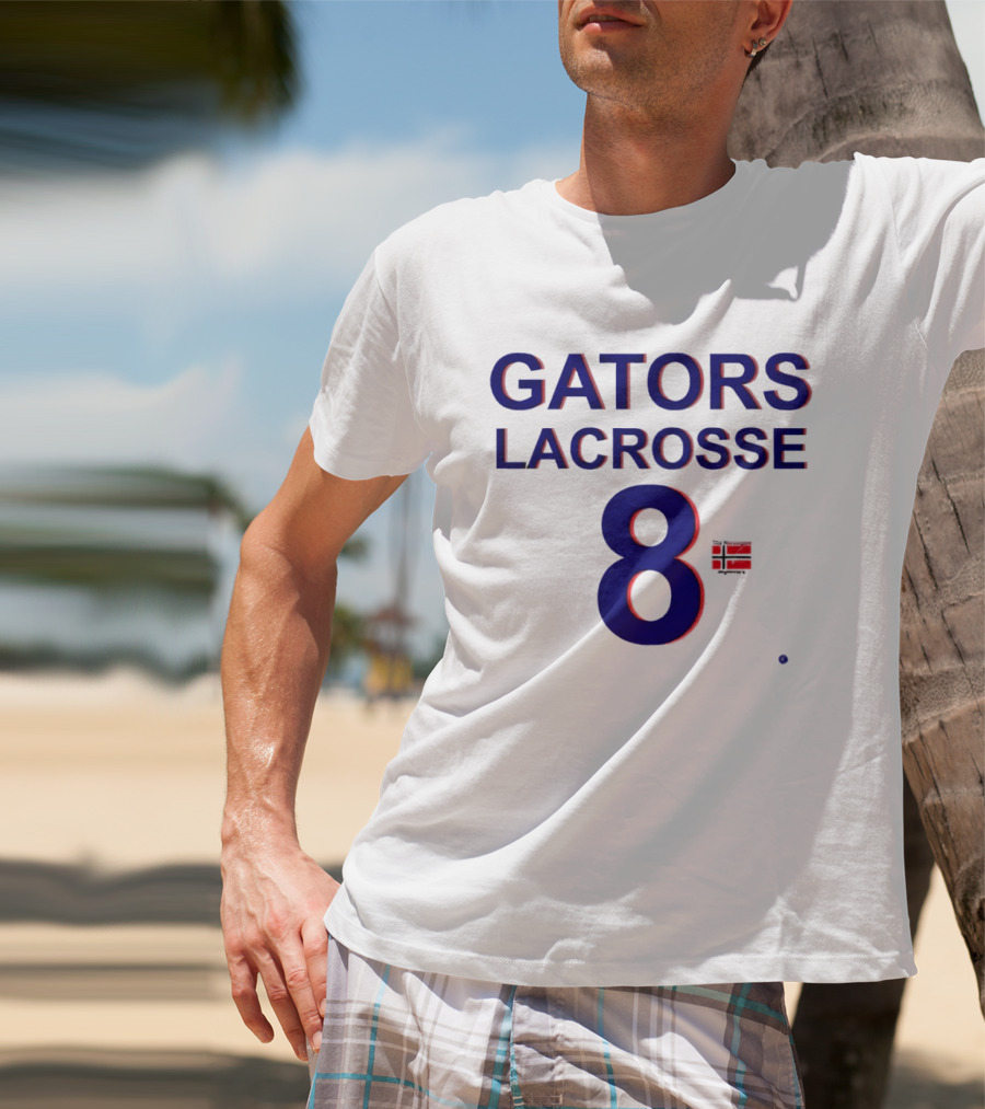 Gators Lacrosse 8 Libbllc Sports Team Spirit T-Shirt