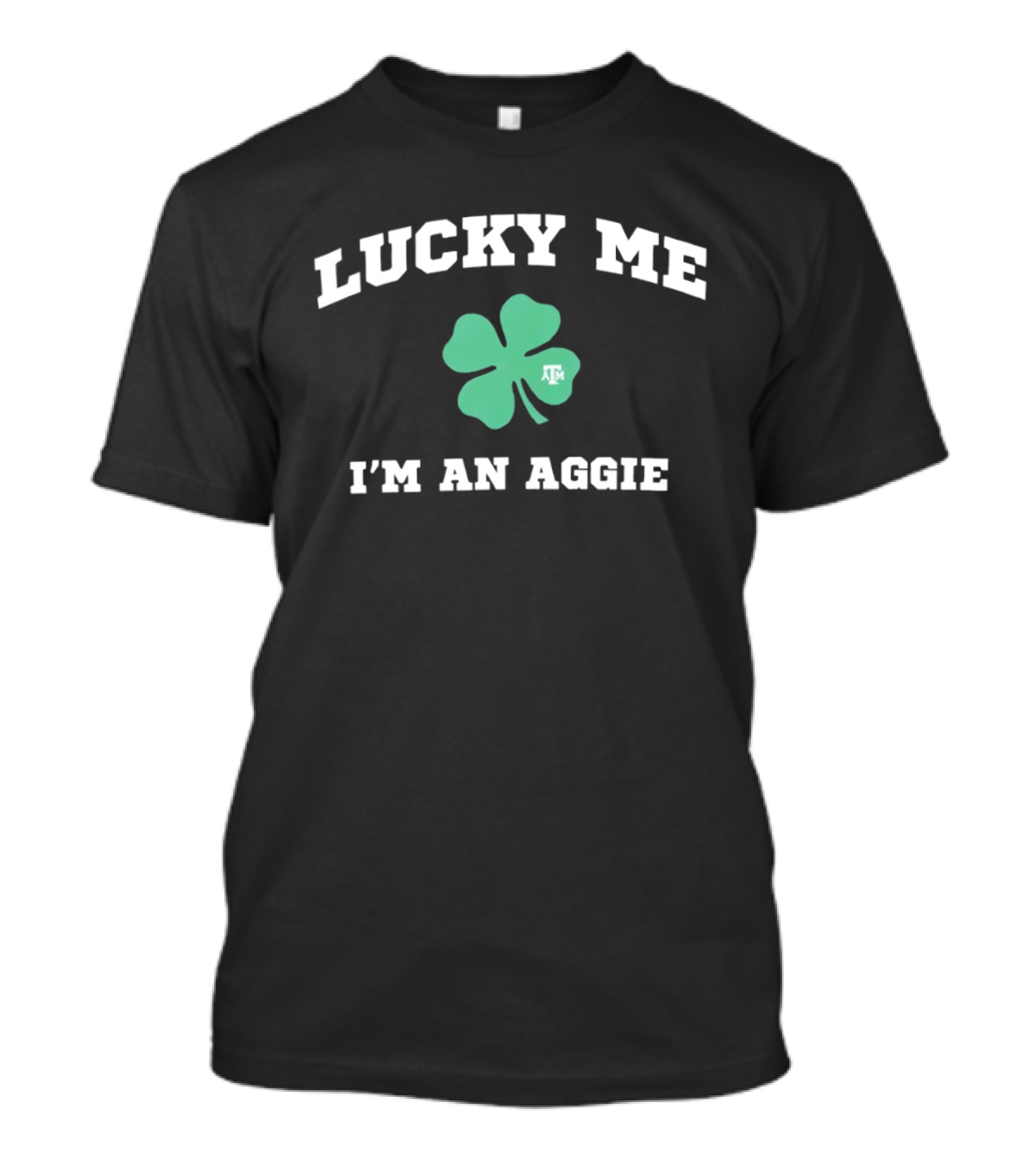 Aggieland Outfitters Lucky Me I'm An Aggie Clover Texas A&M T-Shirt