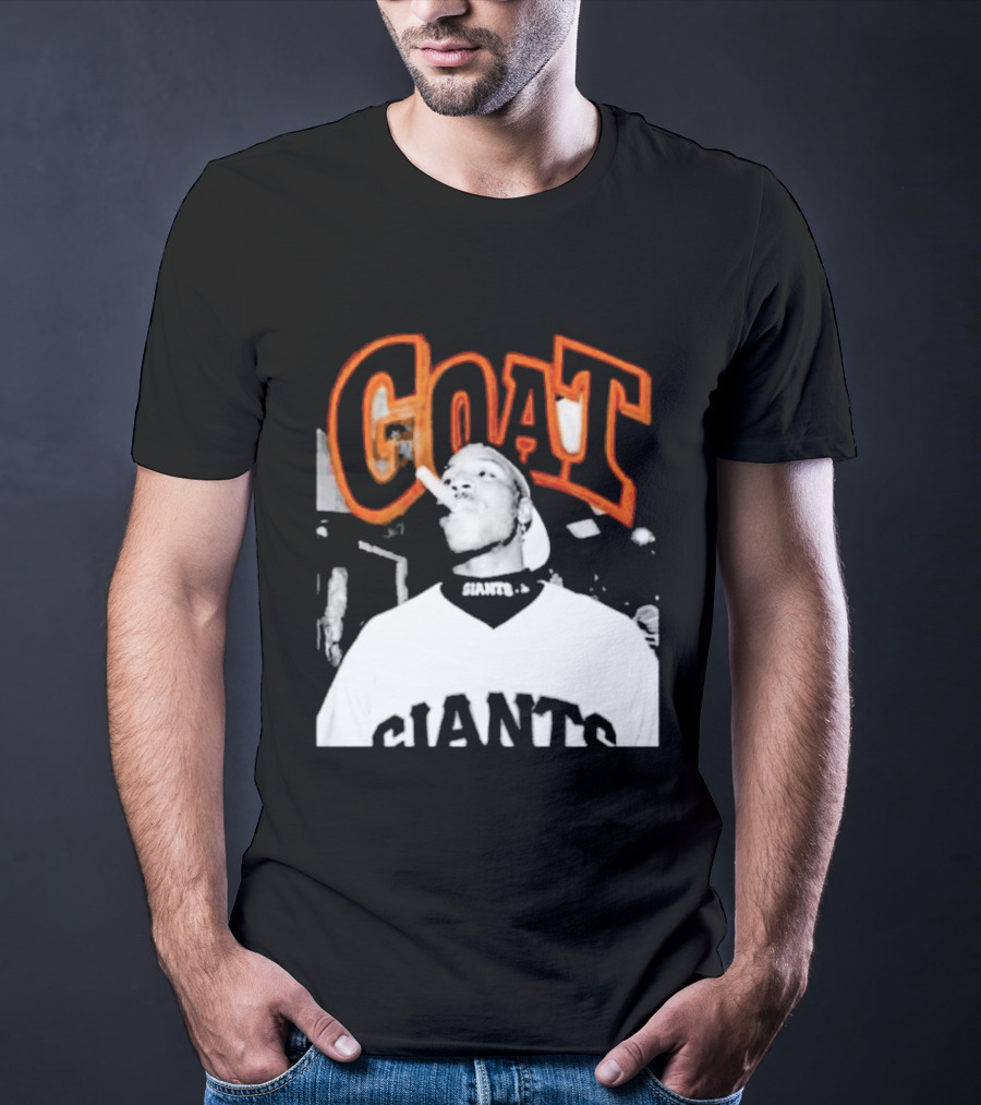 GOAT Barry Bonds San Francisco Giants T-Shirt