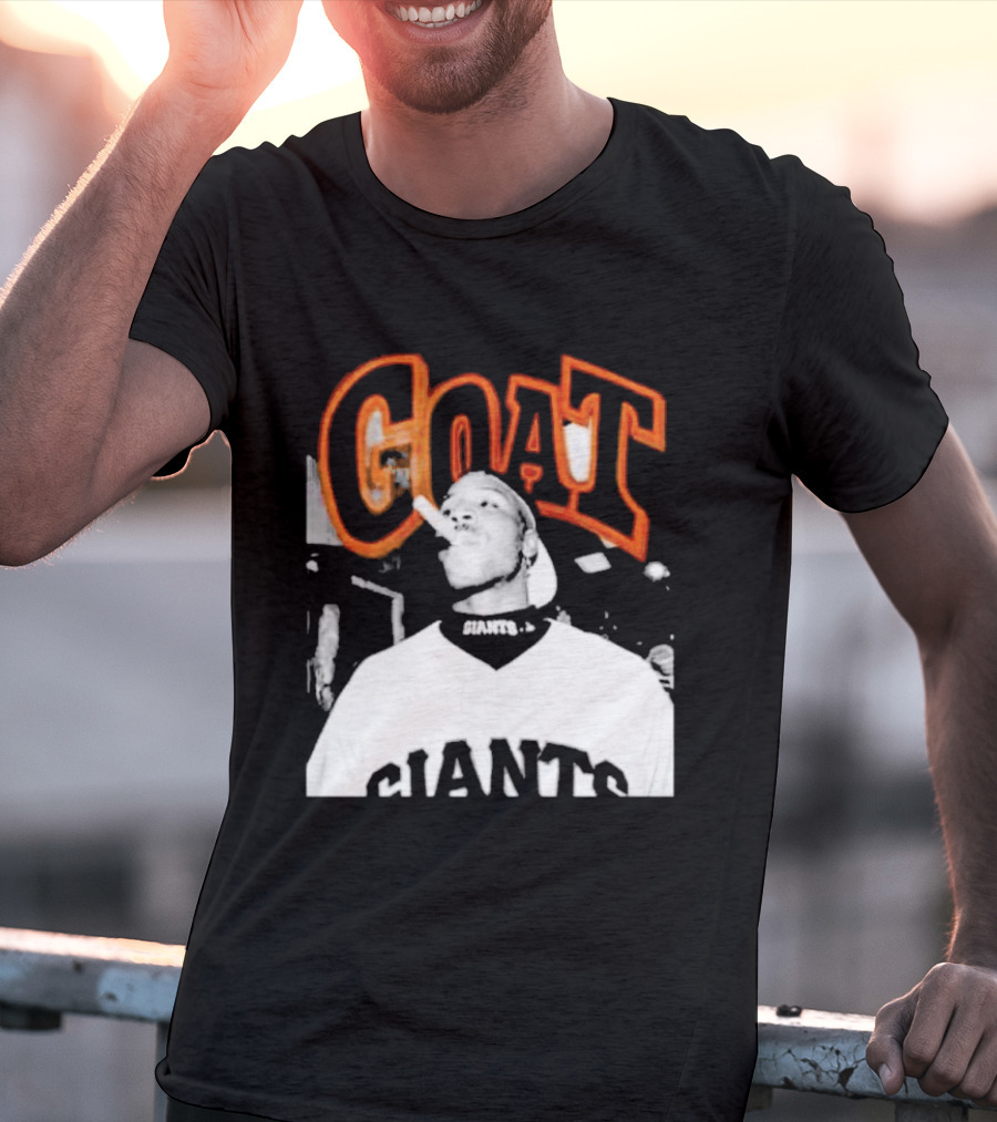 GOAT Barry Bonds San Francisco Giants T-Shirt