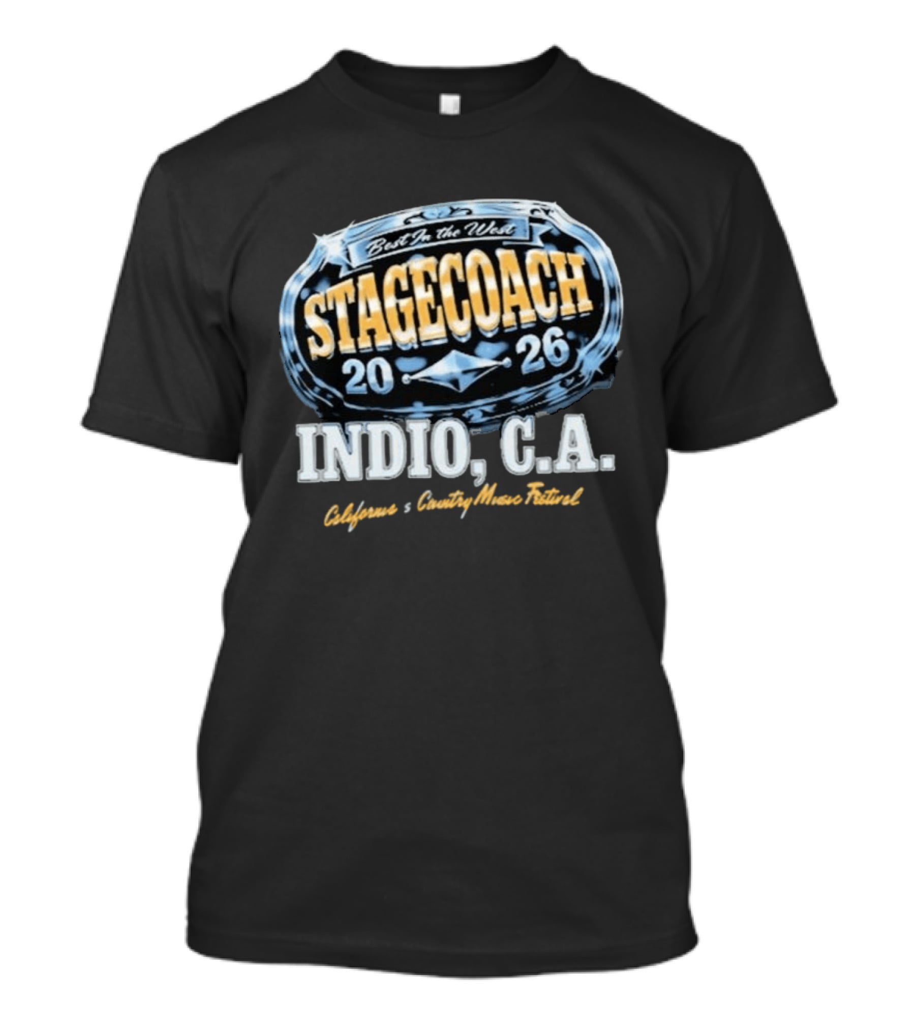 Stagecoach Indio California Best In The West 2026 Country Music Festival T-Shirt
