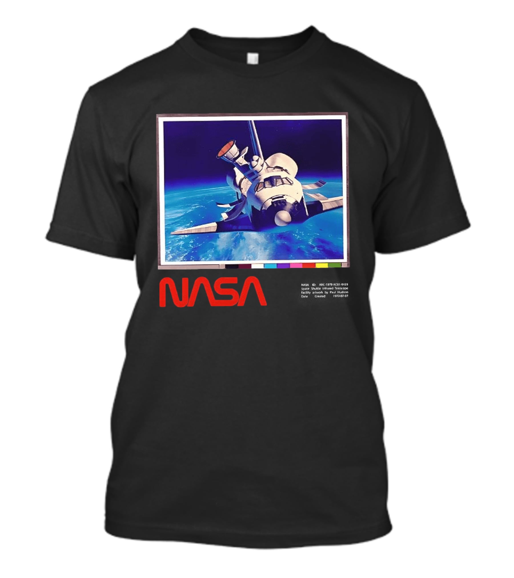 Space Shuttle In Orbit NASA T-Shirt