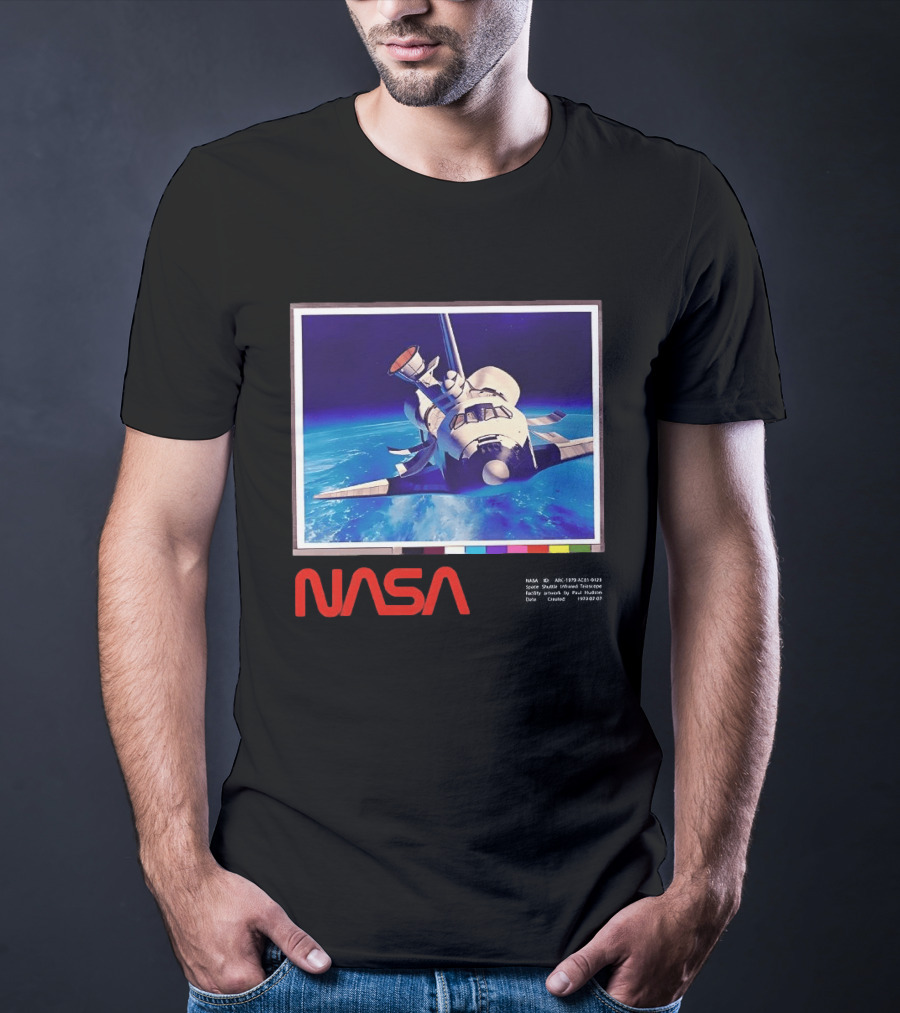 Space Shuttle In Orbit NASA T-Shirt