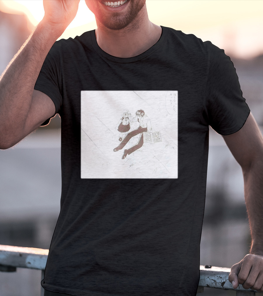 Zatch Bell Gash Kiyo Anime Manga Scene Sitting Together T-Shirt