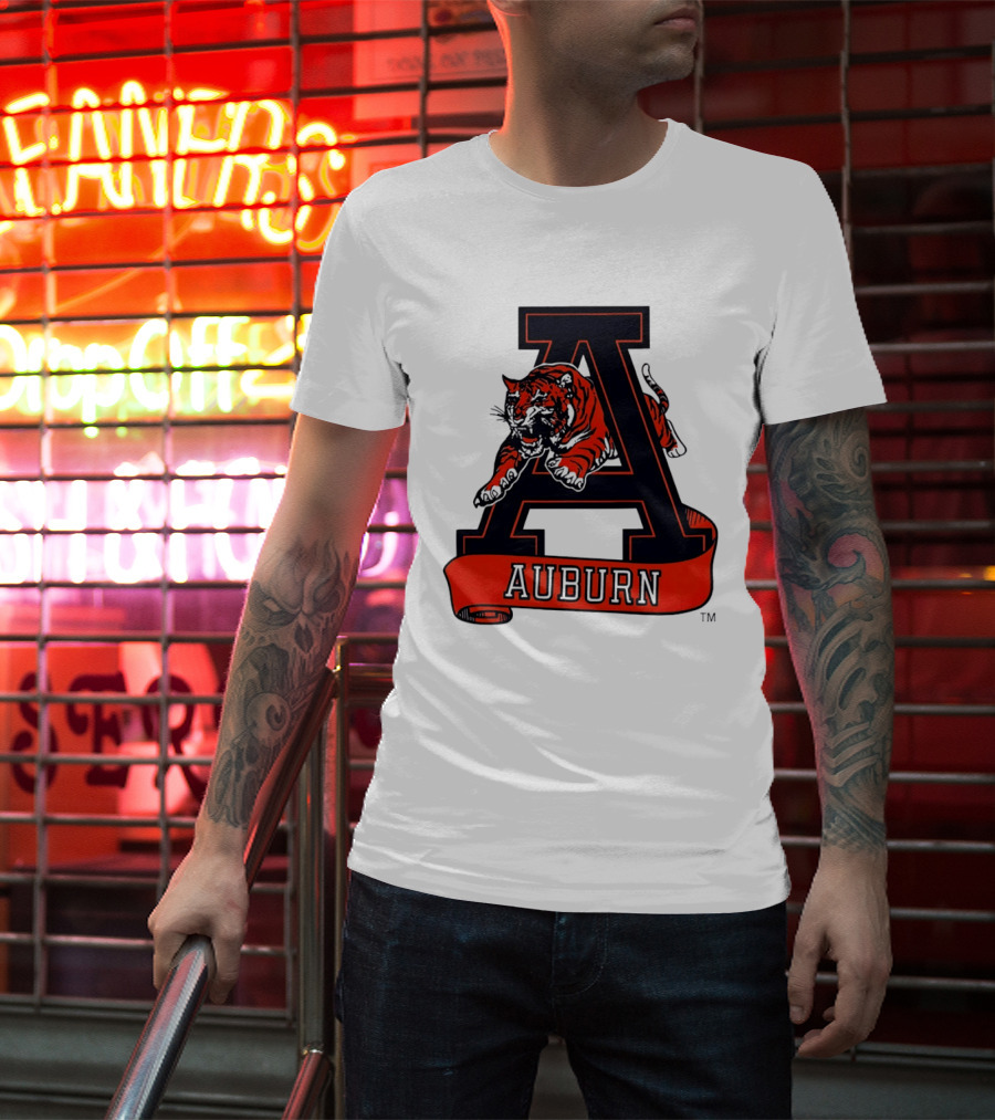 Auburn Tigers Auburn University Basketball NBA Team Spirit Tiger T-Shirt