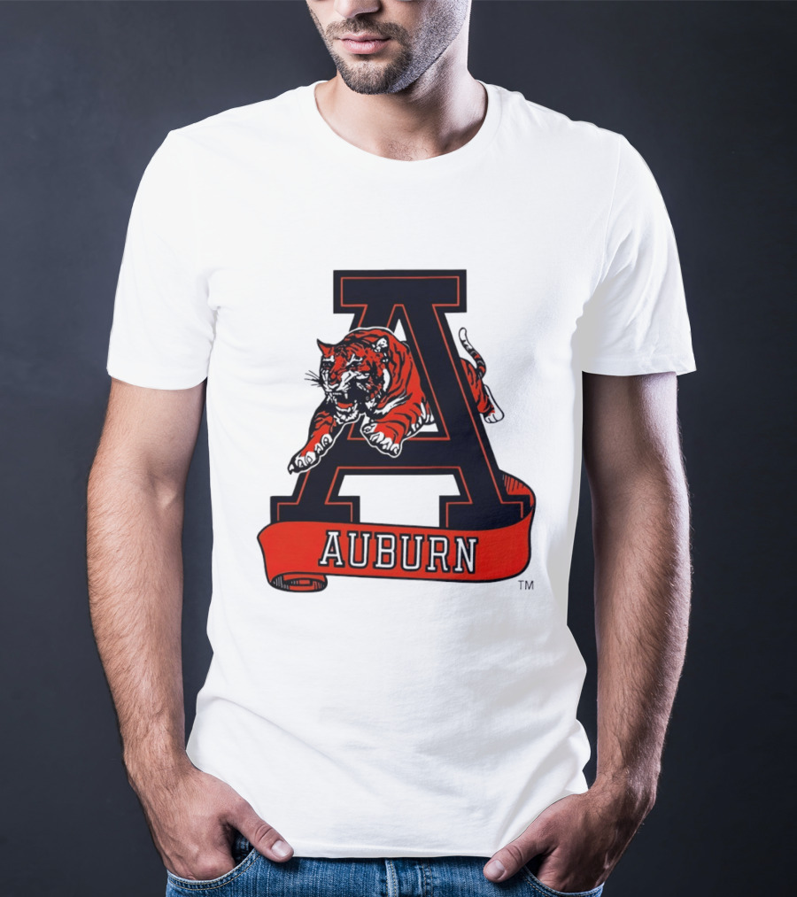 Auburn Tigers Auburn University Basketball NBA Team Spirit Tiger T-Shirt