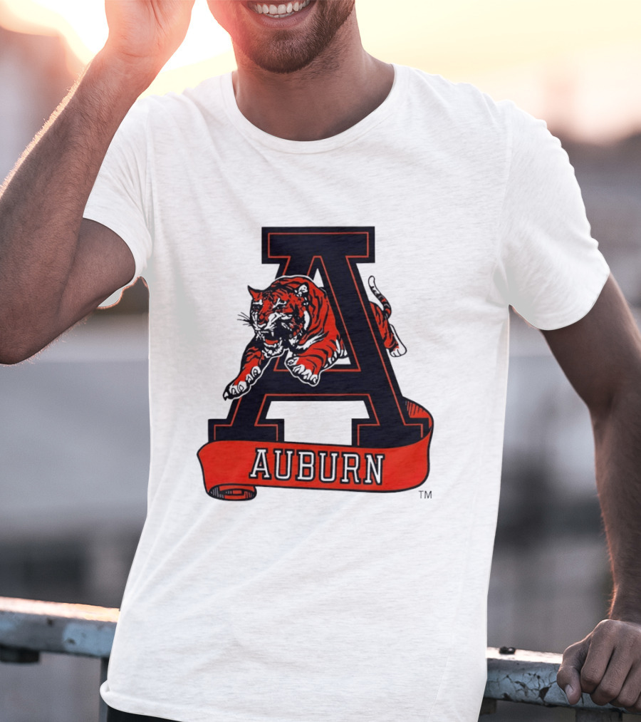 Auburn Tigers Auburn University Basketball NBA Team Spirit Tiger T-Shirt