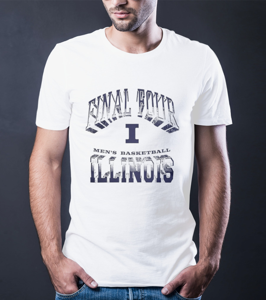 Illinois Fighting Illini Final Four NCAA Men's Basketball 2026 Highlight T-Shirt