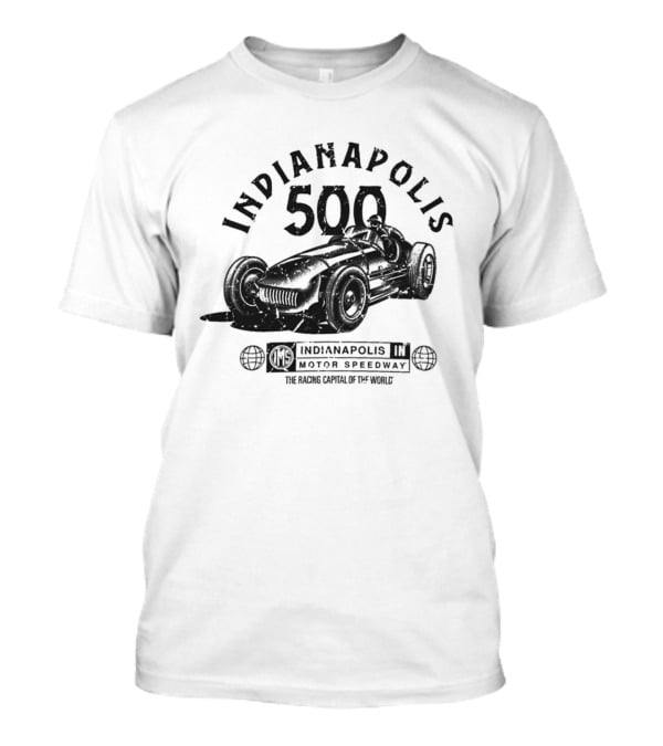 Indianapolis 500 Vintage Racing Classic Heathered T-Shirt