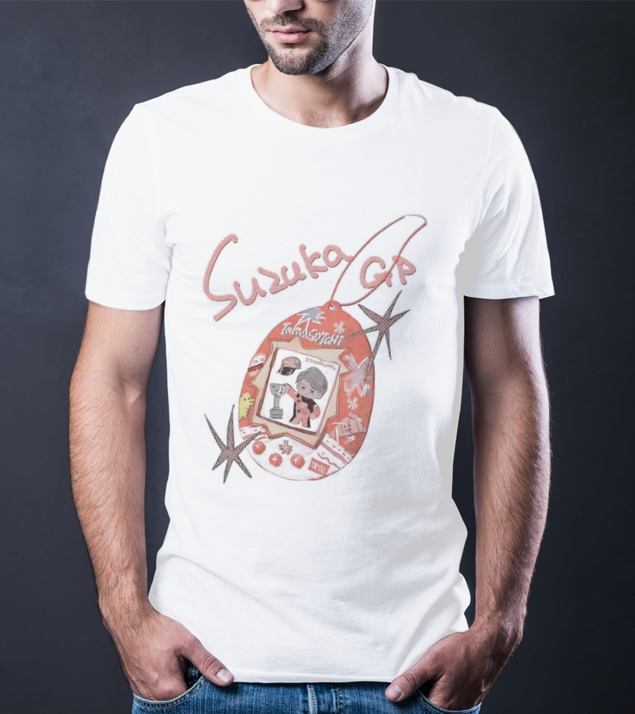 Suzuka GP Tamagotchi Virtual Pet Racing Device T-Shirt