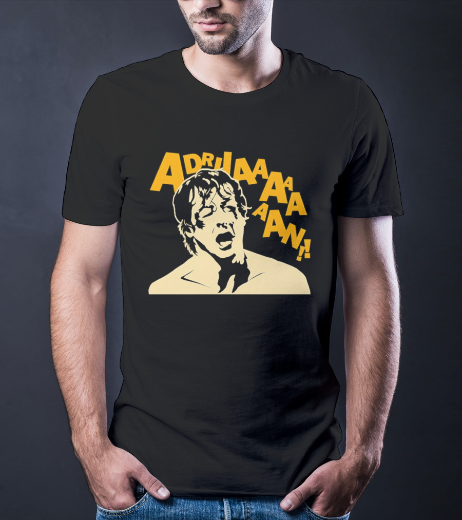 Rocky Balboa Adrian Yelling Iconic Movie Scene T-Shirt