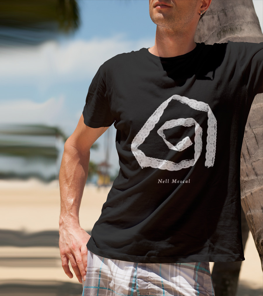 Lace Swirl Nell Mescal Vintage Bohemian Twist T-Shirt
