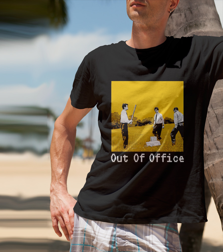 Out Of Office Space 1999 Printer Destruction Scene T-Shirt