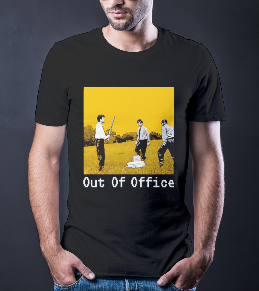 Out Of Office Space 1999 Printer Destruction Scene T-Shirt