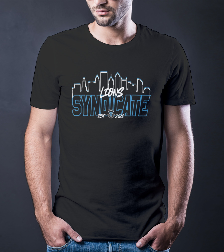 Lions Syndicate Skyline Est 2021 T-Shirt
