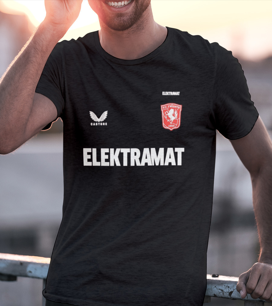 FC Twente 1965 Elektramat Castore T-Shirt