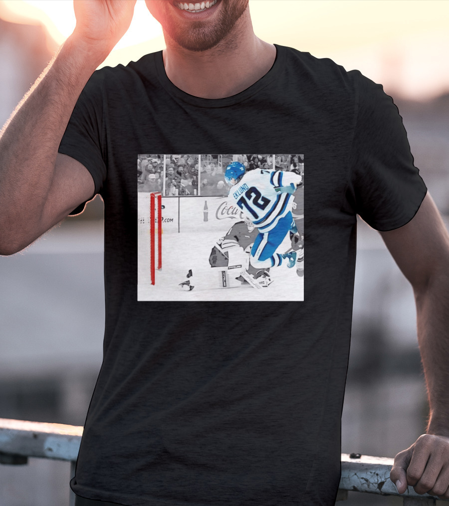 William Eklund 72 Air Eklund Great Goal Hockey T-Shirt