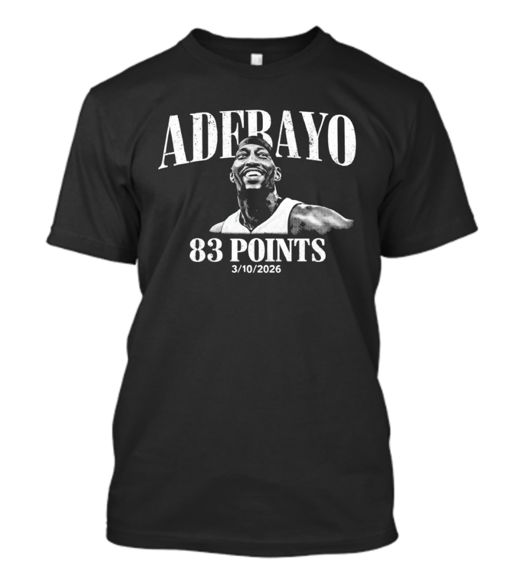 Adebayo 83 Points 3/10/2026 Miami Heat Basketball T-Shirt