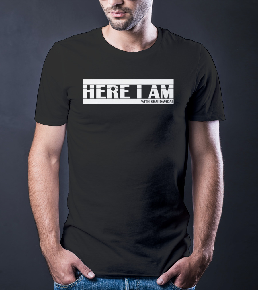 Here I Am With Shai Davidai Apparel Enso NYC T-Shirt