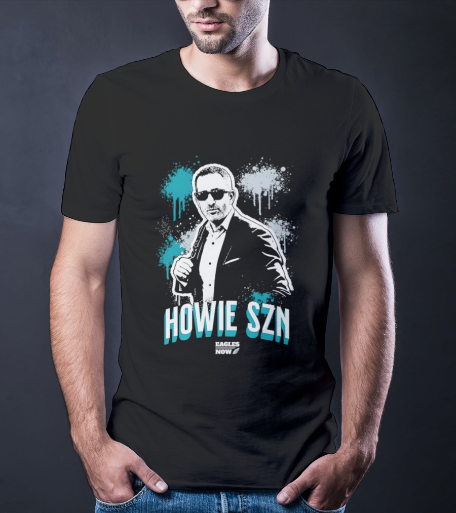 Howie SZN Philadelphia Eagles Football Fan Gear T-Shirt