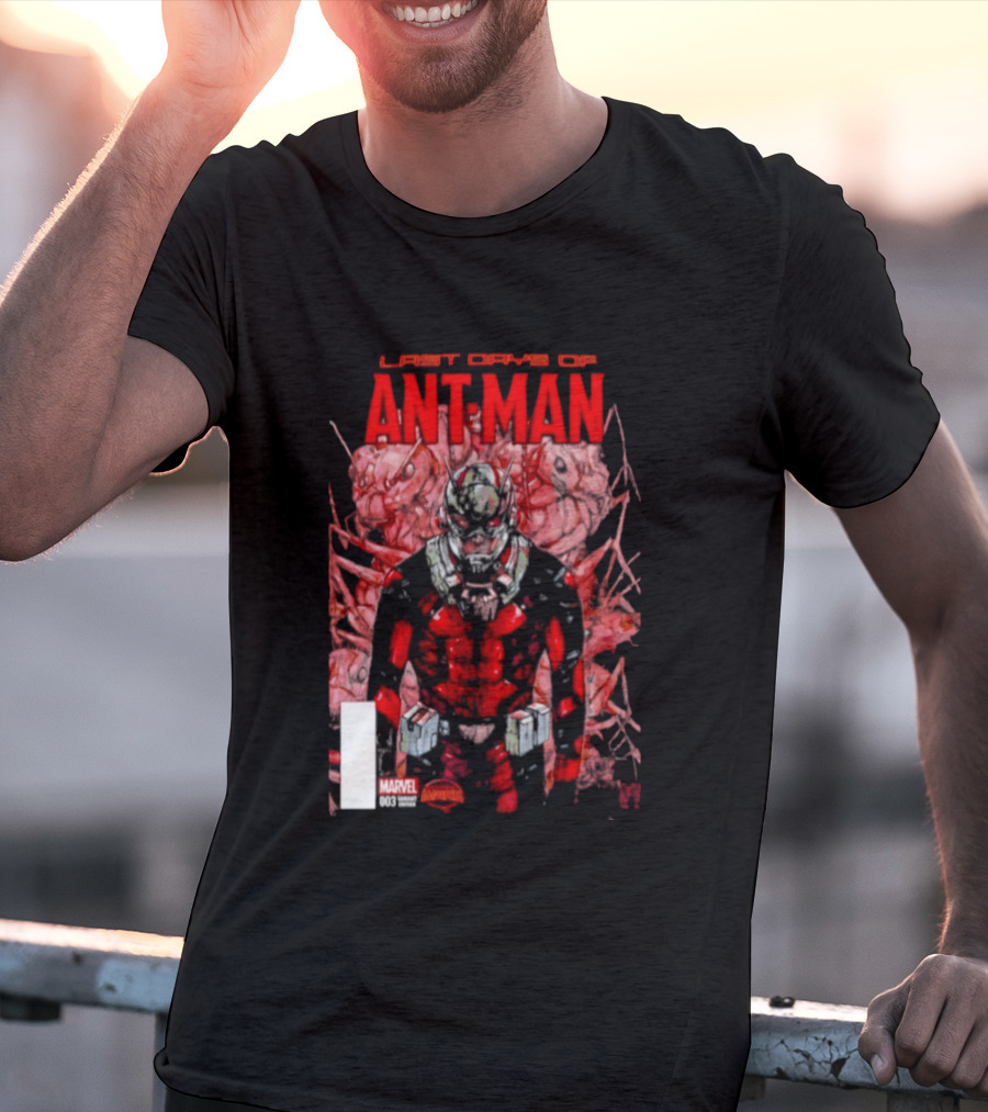 Last Days Of Ant Man Marvel Comic Cover T-Shirt