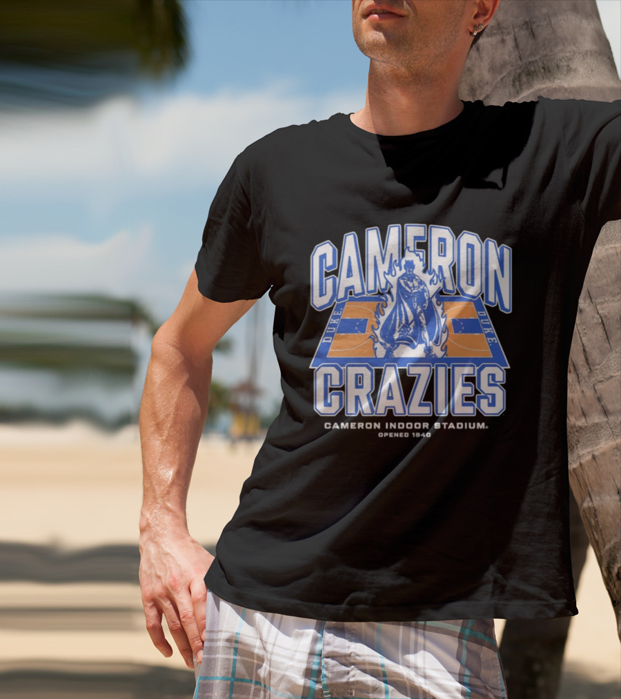 Cameron Crazies Duke Blue Devils Cameron Indoor Stadium Opened 1940 T-Shirt