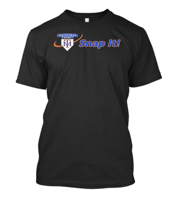 Teacherman Hitting MN Snap It Baseball Training T-Shirt
