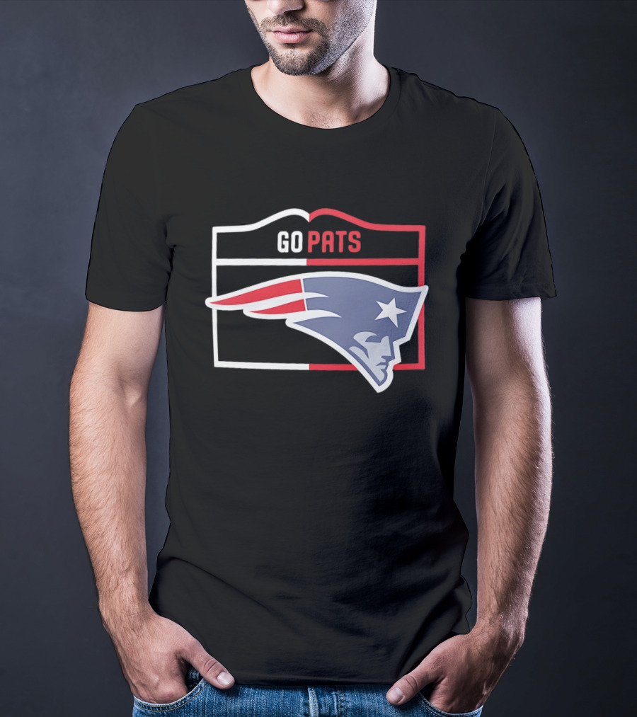 New England Patriots Go Pats Team Spirit T-Shirt