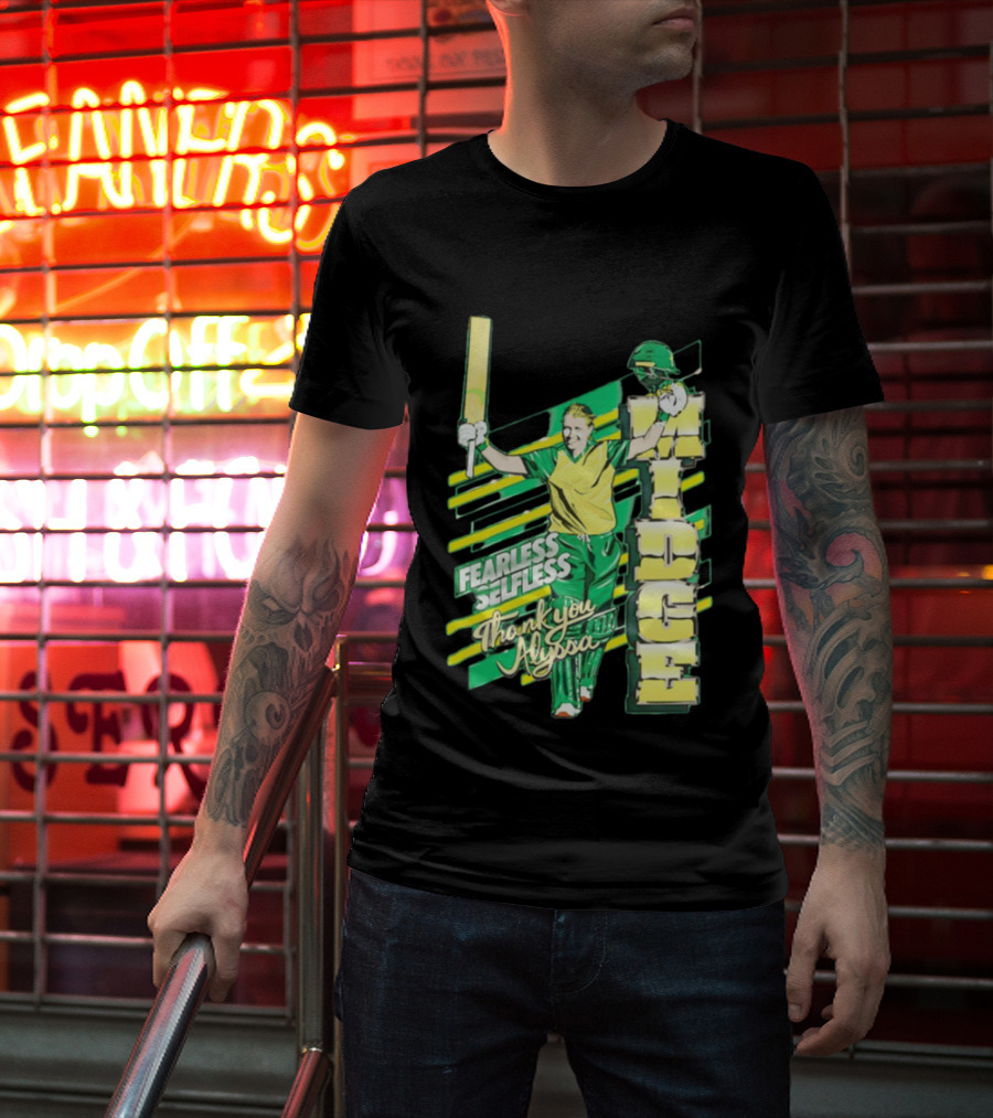 Fearless Selfless Thank You Alyssa Cricket Midge T-Shirt