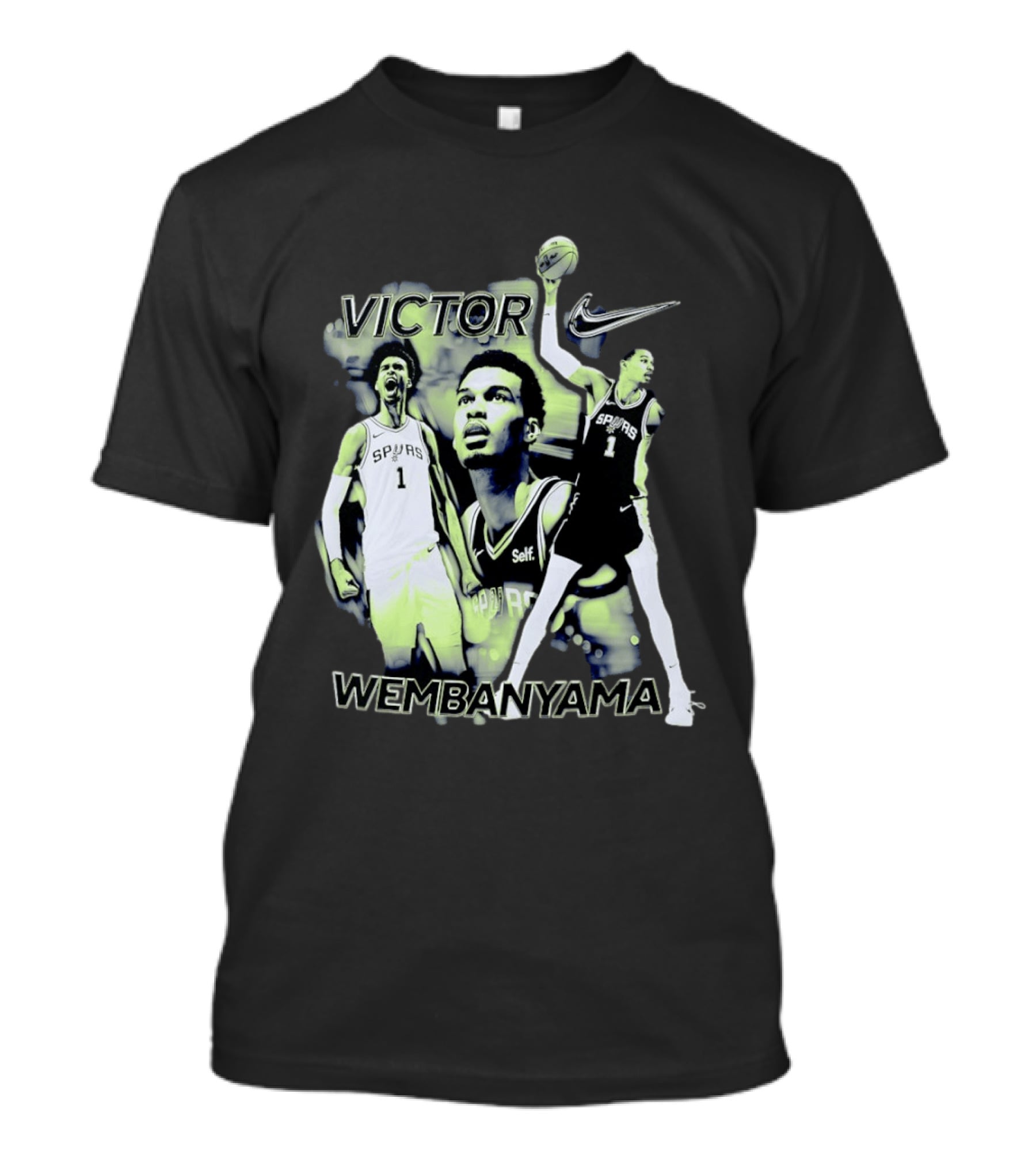 Victor Wembanyama San Antonio Spurs Nike Basketball T-Shirt
