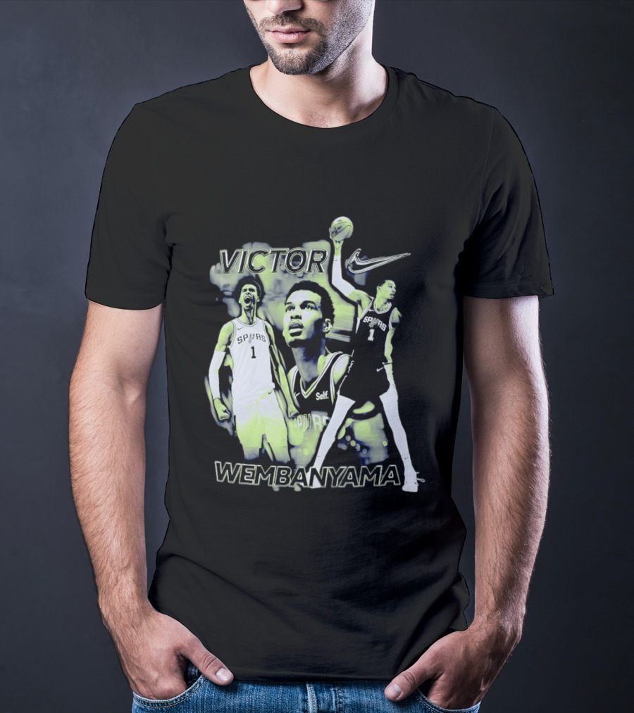 Victor Wembanyama San Antonio Spurs Nike Basketball T-Shirt
