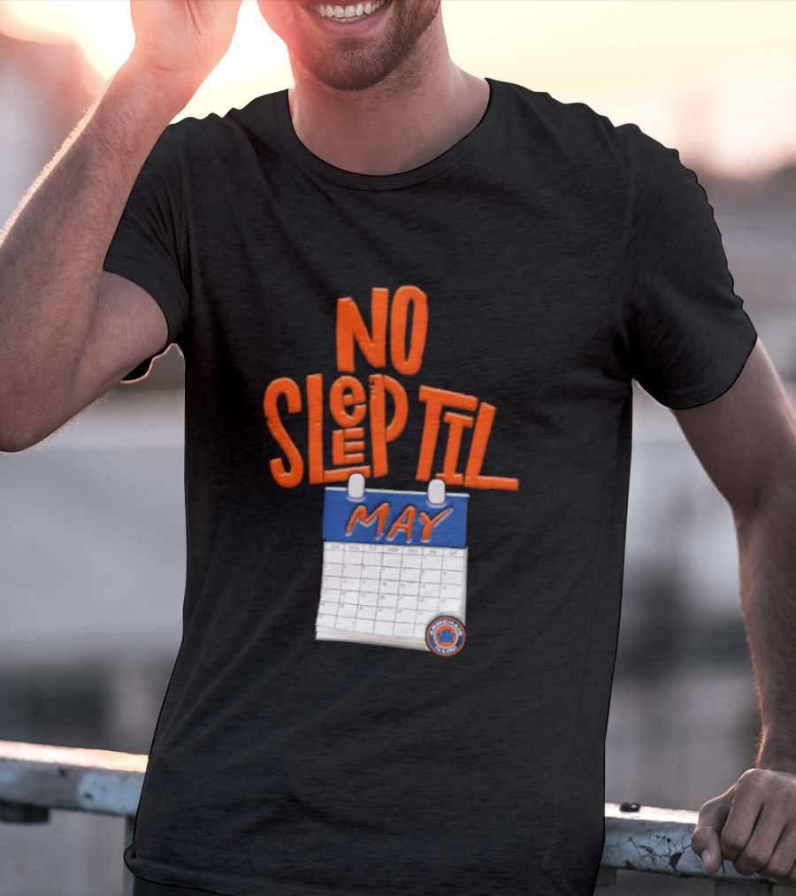 No Sleep Til May New York Baseball Team T-Shirt