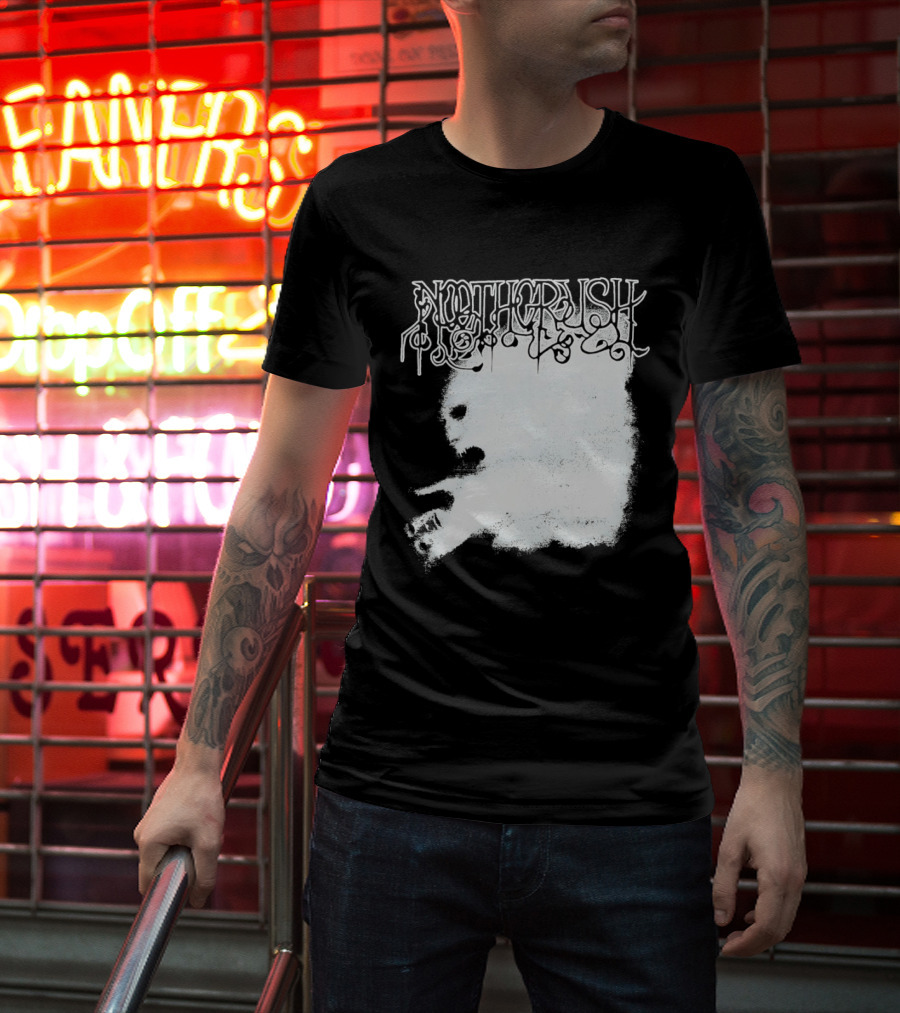 Noothgrush Erode The Person Distorted White T-Shirt