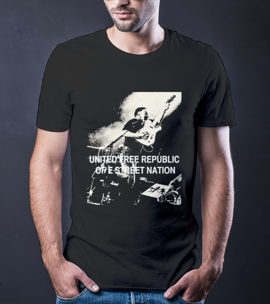 Bruce Springsteen 2026 Land Of Hope And Dreams American Tour United Free Republic One Street Nation T-Shirt