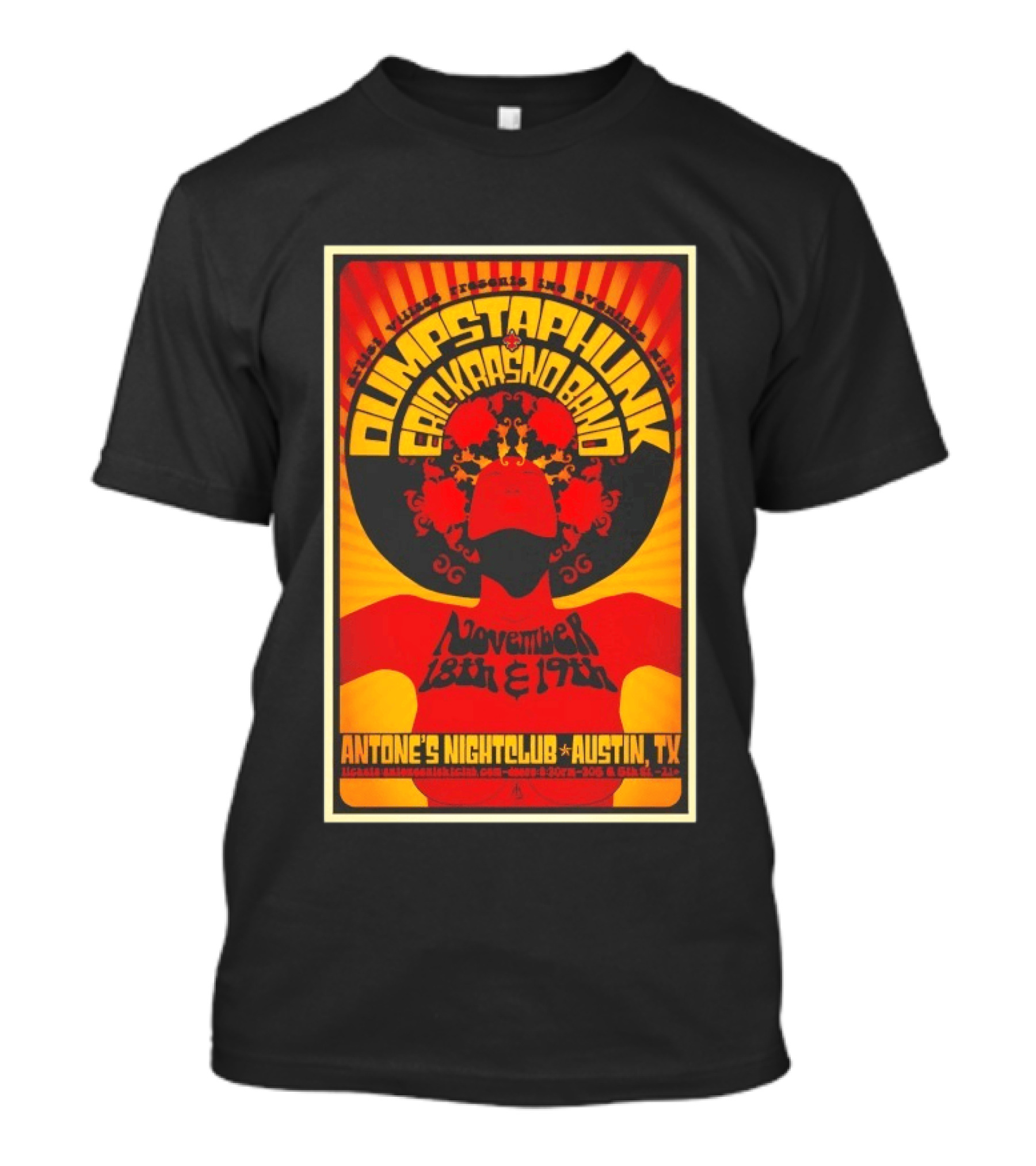 Dumpstaphunk Eric Krasno Band Antone's Nightclub Austin November 18th 19th T-Shirt
