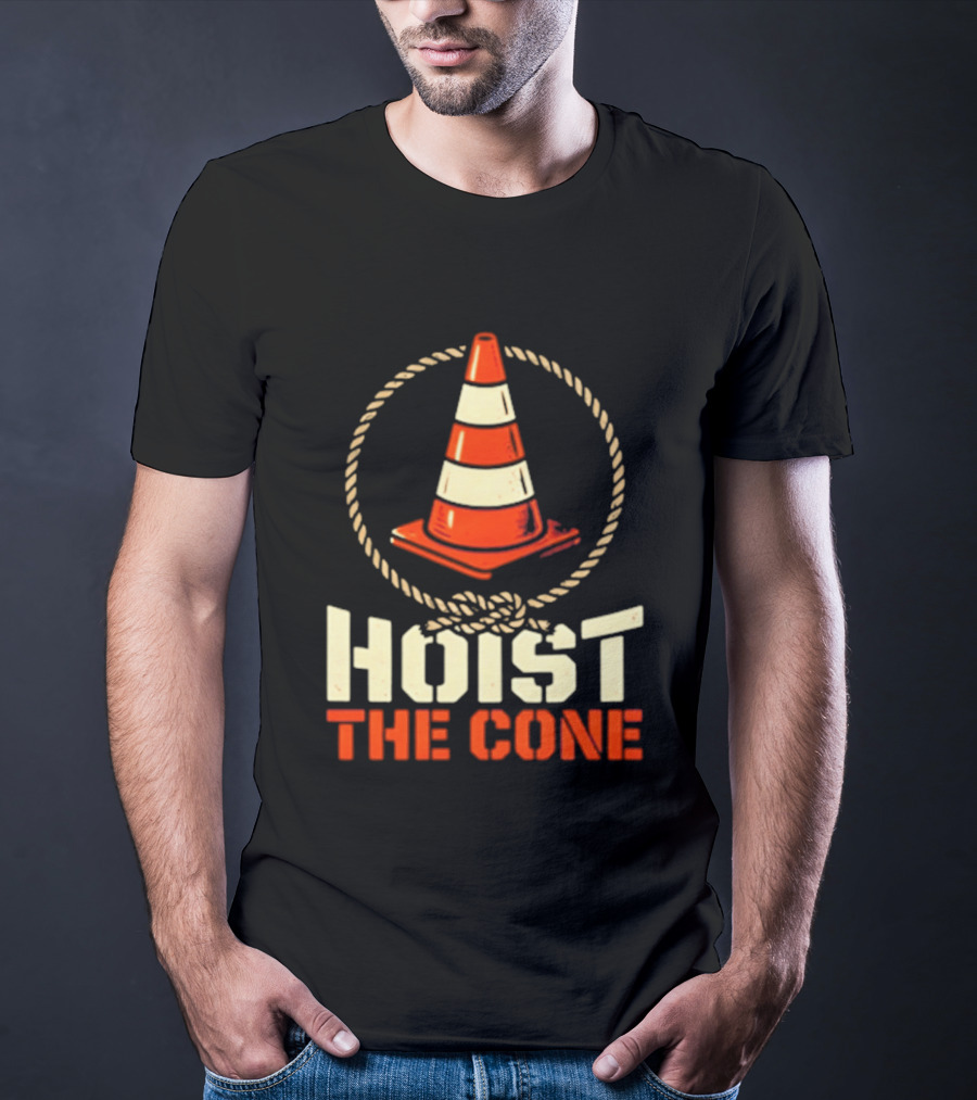 Pittsburgh Pirates Hoist The Cone Rope Traffic Cone T-Shirt