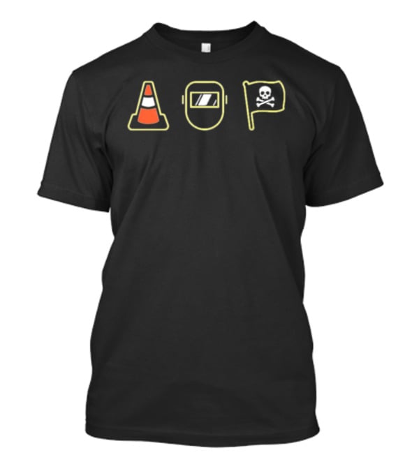 Hoist The Cone Wear The Mask Raise The Roger Pittsburgh Pirates Baseball T-Shirt