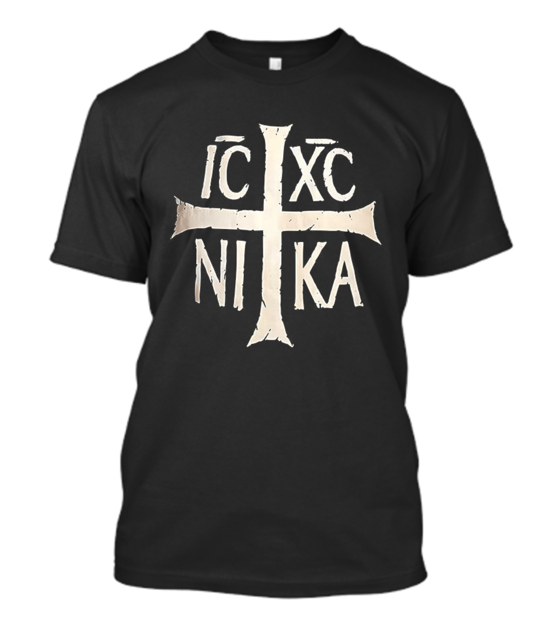 IC XC NI KA Orthodox Christian Symbol Cross T-Shirt